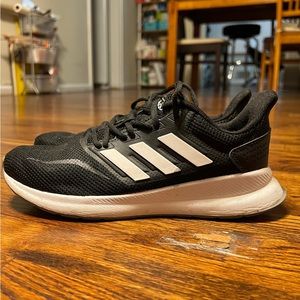 Adidas black sneakers